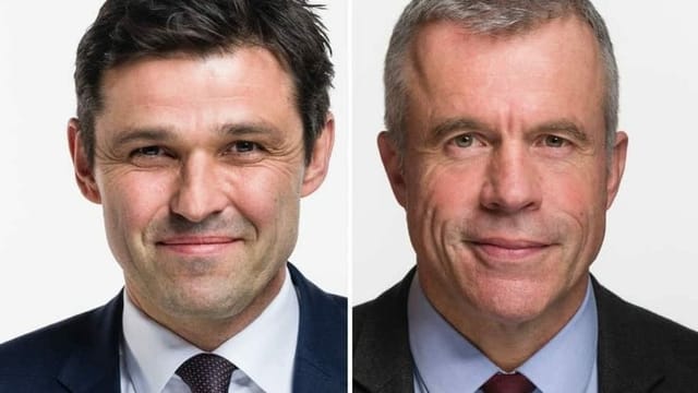 Für beiden Nationalräte Matthias Aebischer (links) und Lorenz Hess (rechts) 