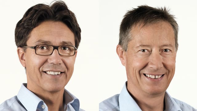 Dr. Stephan Heinz und Dr. Werner Neuer.