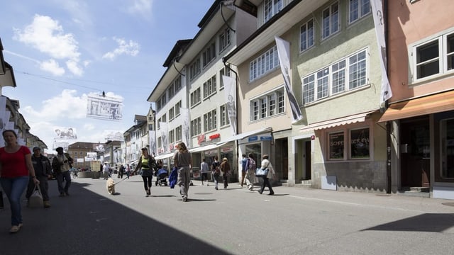 Fussgängerzone Altstadt Winterthur