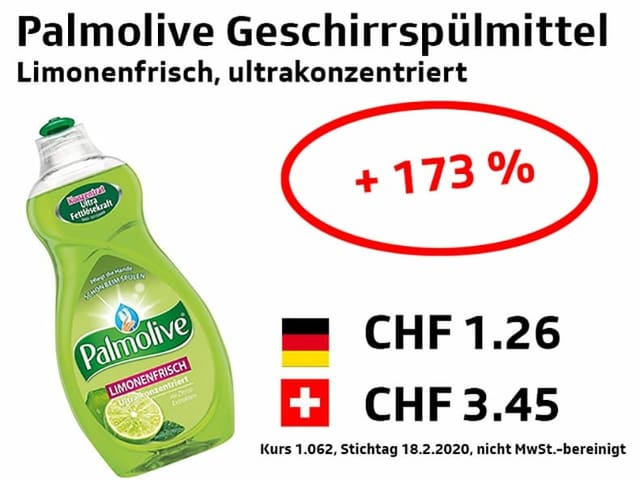 Palmolive Spülmittel Limonenfrisch +173%