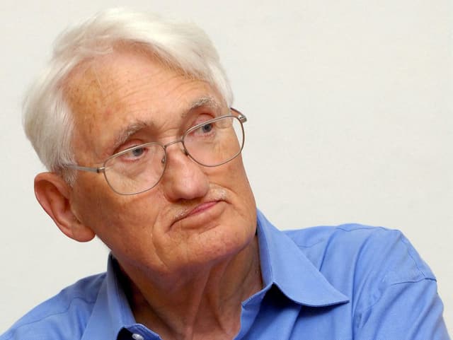 Portrait des Philosophen Jürgen Habermas.