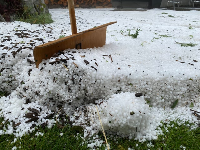 Viel Hagel