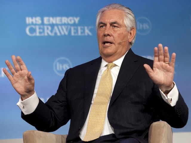 Rex Tillerson.