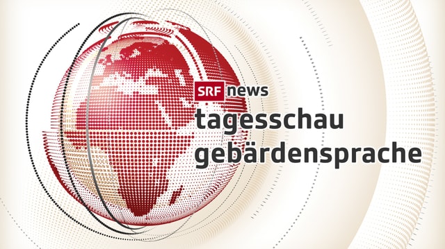 Keyvisual der «Tagesschau in Gebärdensprache»