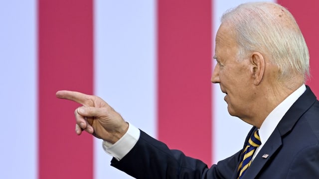 Biden beim Nato-Gipfel in Vilnius im letzten Jahr.