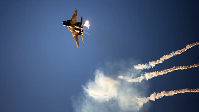 Ein F-15I-Kampfflugzeug der israelischen Luftwaffe (Archivbild)