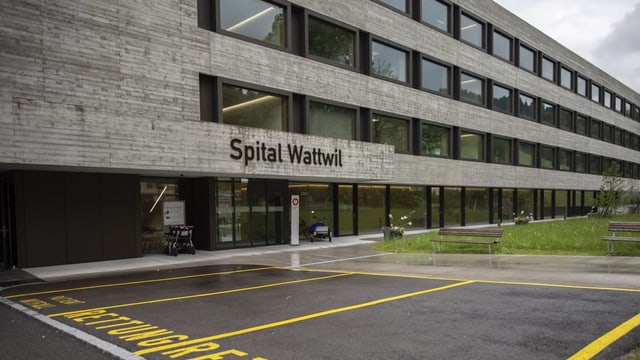 Aussenansicht vom Spital Wattwil