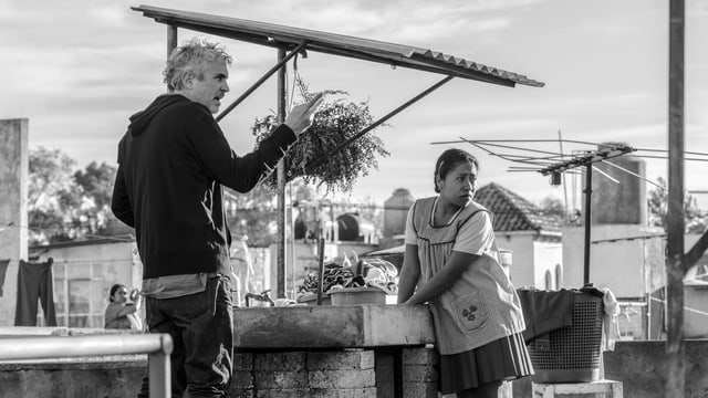 Bild vom Dreh des Filmes «Roma»