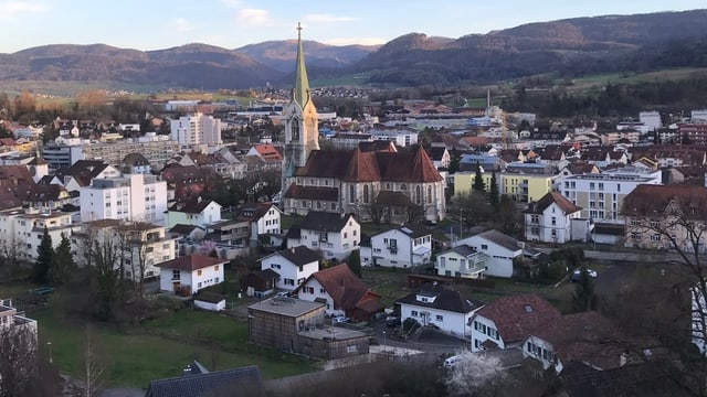 Blick auf Laufen (Archivbild).