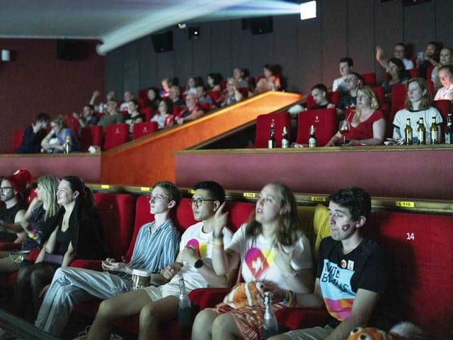 ESC-Public Viewing im Kino in Dübendorf