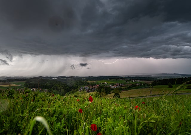 Blick von Weitem.