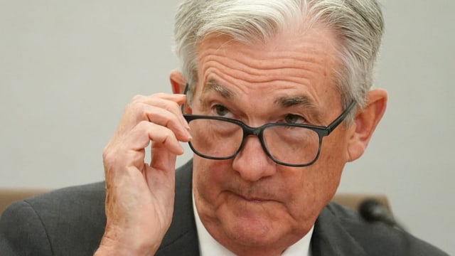 Fed-Chef Jerome Powell im Porträt.