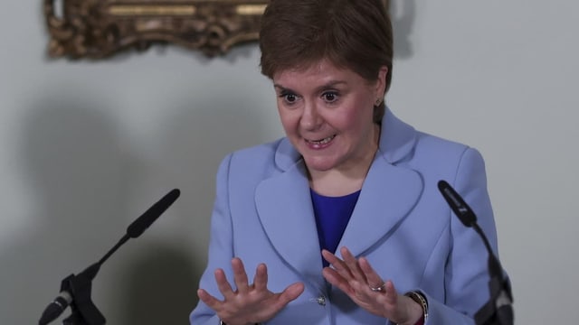 Nicola Sturgeon.