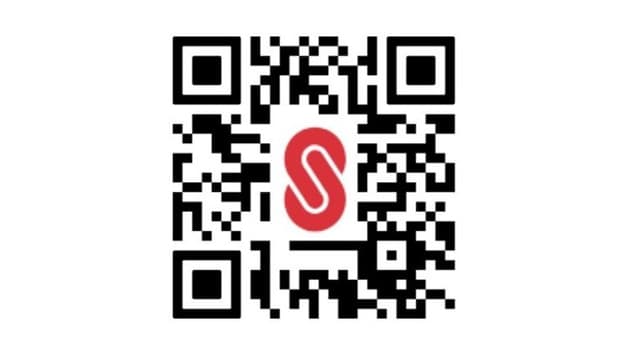 QR code for fundraising.