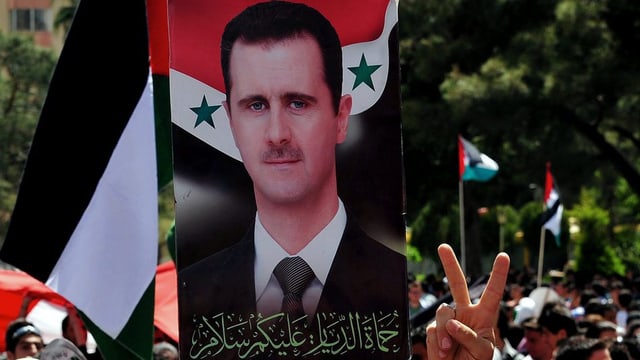 Plakat von Assad