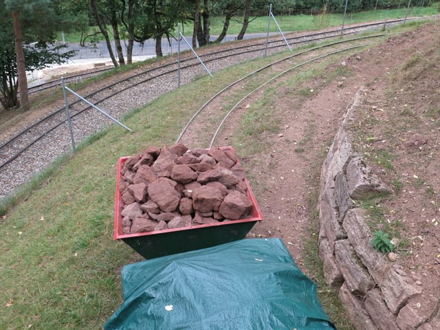 Waggon der Stollenbahn.