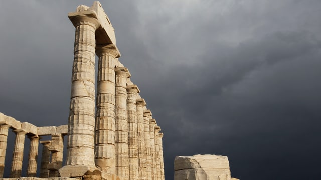 Tempel des Poseidon.