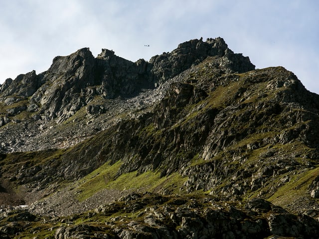 Gebirge am Sustenpass.