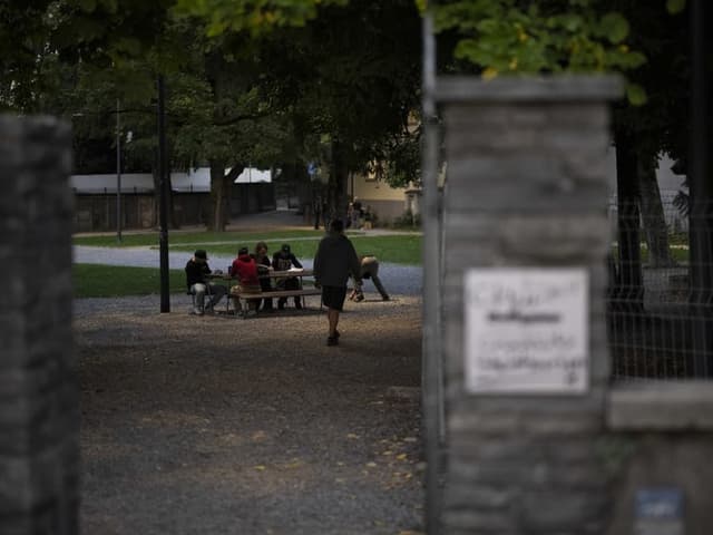 Eingang Stadtgarten Chur