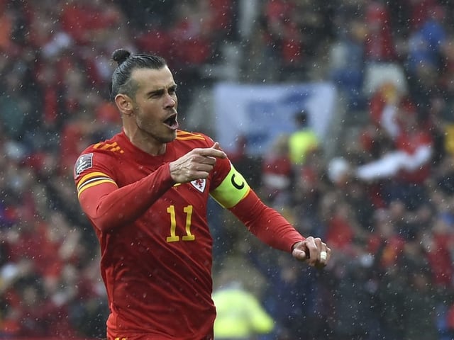 Wales-Captain Gareth Bale.