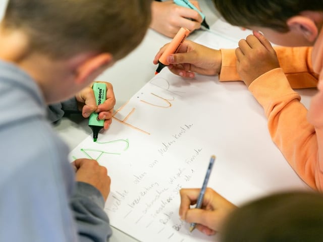 Plakat zum Thema «Was für Medien kennst du?»