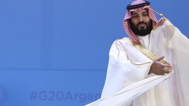 Mohammed bin Salman beim G20-Gipfel in Argentinien