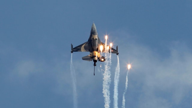 F-16-Bomber im Einsatz