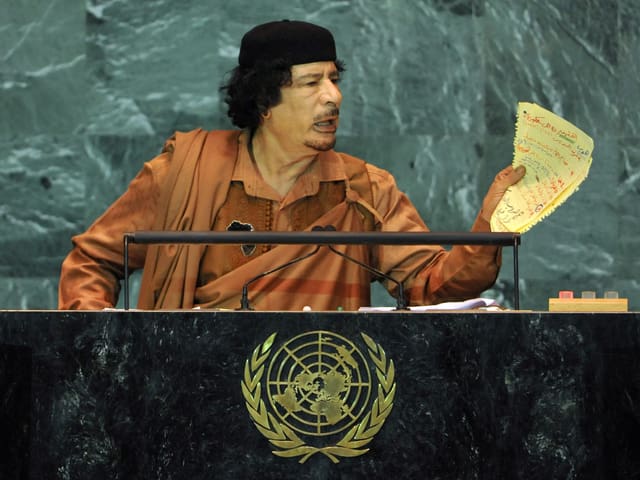 Muammar al-Gaddafi 