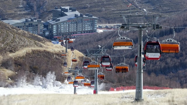 Skiresort in China