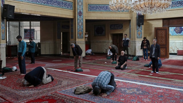 Mosque in Tehran (file photo from March 2020)