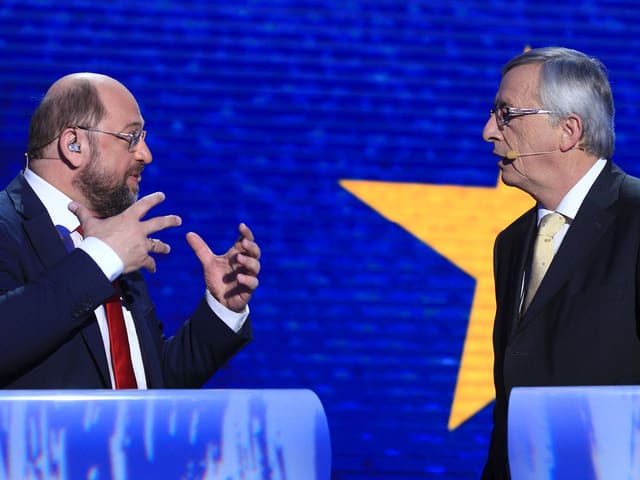 Martin Schulz und Jean-Claude Juncker