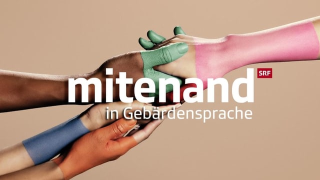 Keyvisual von «Mitenand in Gebärdensprache»