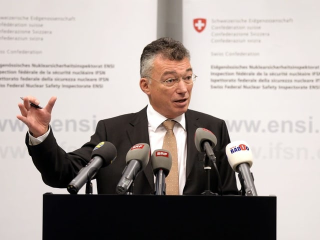 Wanner an Medienkonferenz zu AKW Mühleberg