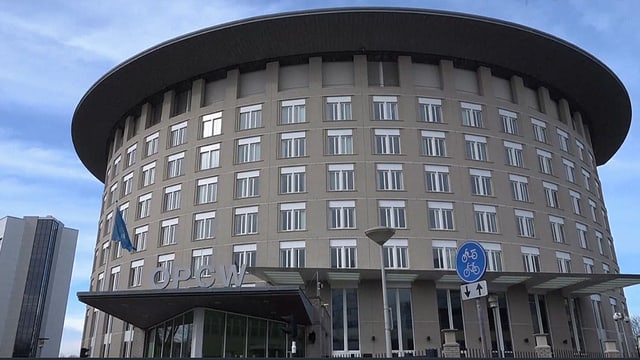 Gebäude der OPCW.