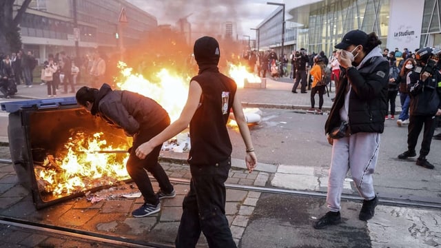 Proteste in Strassburg