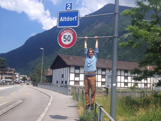 Ist in Altdorf aufgewachsen: SRF 3 Moderator Michael Zezzi. 