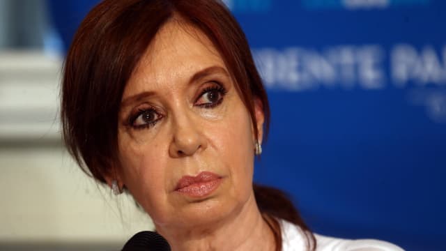 Cristina Kirchner im Portrait.