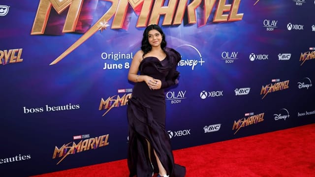 Hauptdarstellerin Iman Vellani bei der Premiere von «Ms. Marvel»