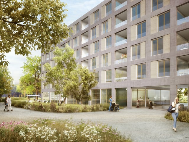 Basel Baselland Im Basler Gellertquartier Entstehen 120 Neue Wohnungen News Srf