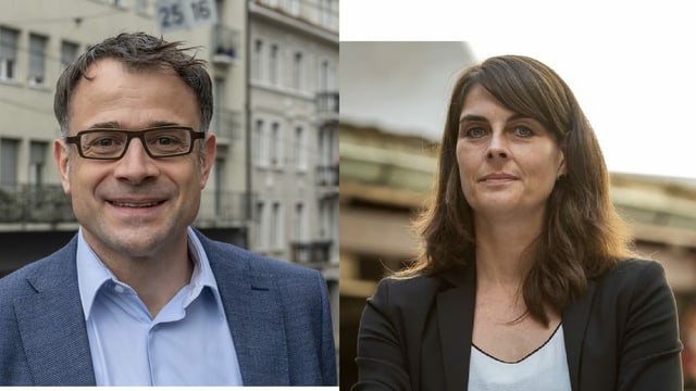 Kaspar Sutter und Stephanie Eymann