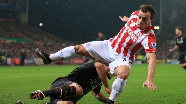 Internationale Ligen - Shaqiri Verletzt Sich Bei Stoke-Niederlage ...