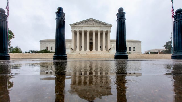 Der Oberste Gerichtshof der USA in Washington.