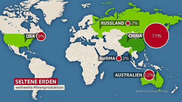 Seltene Erden - Chinas Trumpf im Handelsstreit - News - SRF