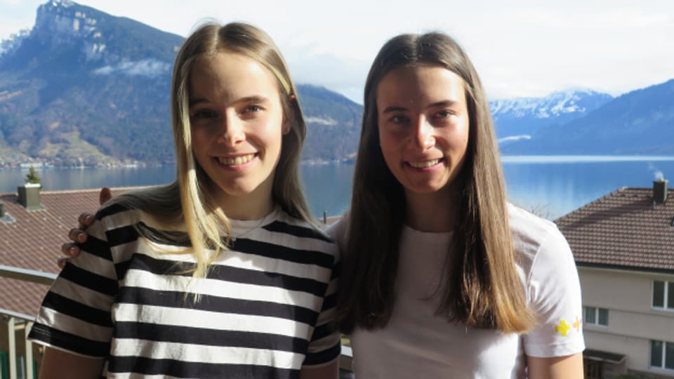 Die Ski-Zwillinge aus dem Oberaargau.