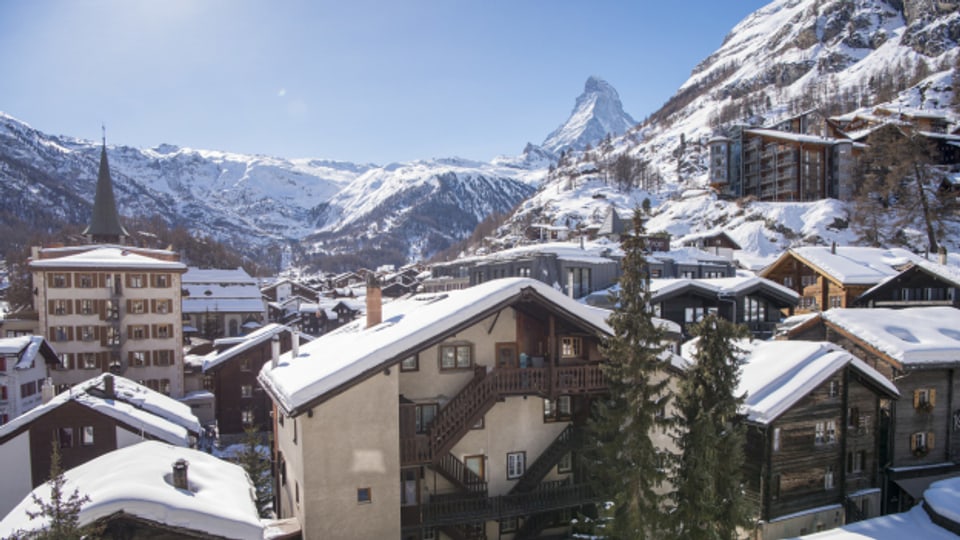 In Berggebieten können Einliegerwohnungen gebaut und vermietet werden - nach einem Urteil des Bundesgerichts zu einem Fall in Zermatt
