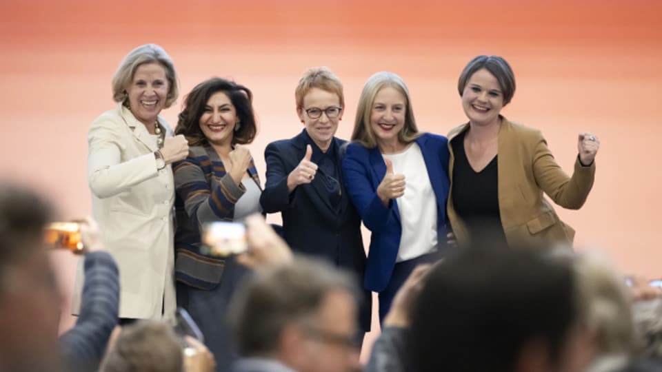 2023 hat Basel-Stadt erstmal fünf Frauen nach Bern in den Nationalrat gewählt.