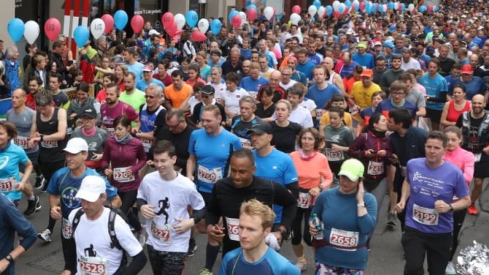 Beim Dreiländerlauf in Basel, Saint-Louis und Weil am Rhein gab es erstmals einen Marathon.