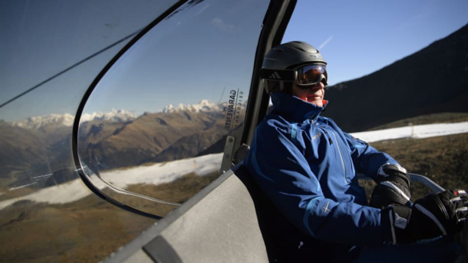 Der Klimawandel fordert den Tourismusort Graubünden.