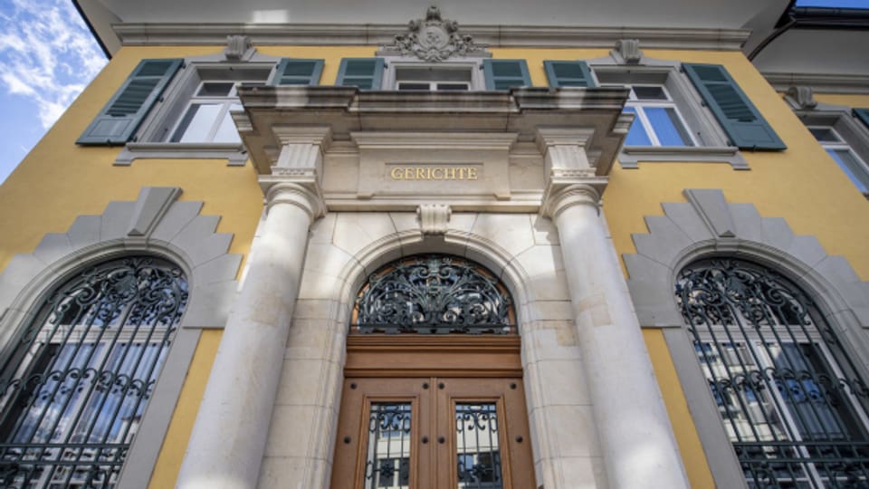 Das Gerichtsgebäude in Sarnen, wo Kantonsgericht und Obergericht Obwalden ihre Verhandlungen abhalten.