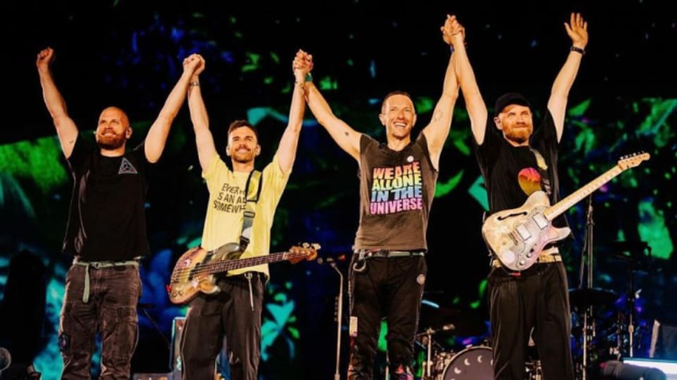 Coldplay haben ein neues Album namens "Moon Music" angekündigt